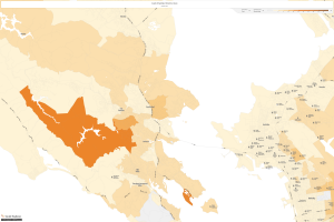 Marin County 1970 Income