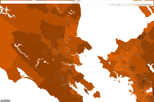 Marin County 2010 Income