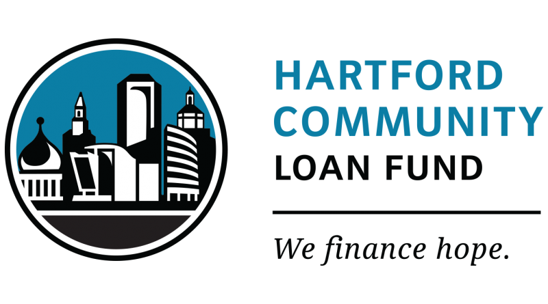 Hartford Community Loan Fund logo. "We finance hope."
