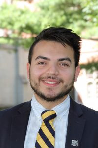 Headshot of Henry Chavez '18, a Community Learning Research Fellow