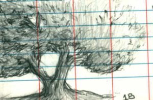 Another sketch from my Environmental Science lab notebooks. 