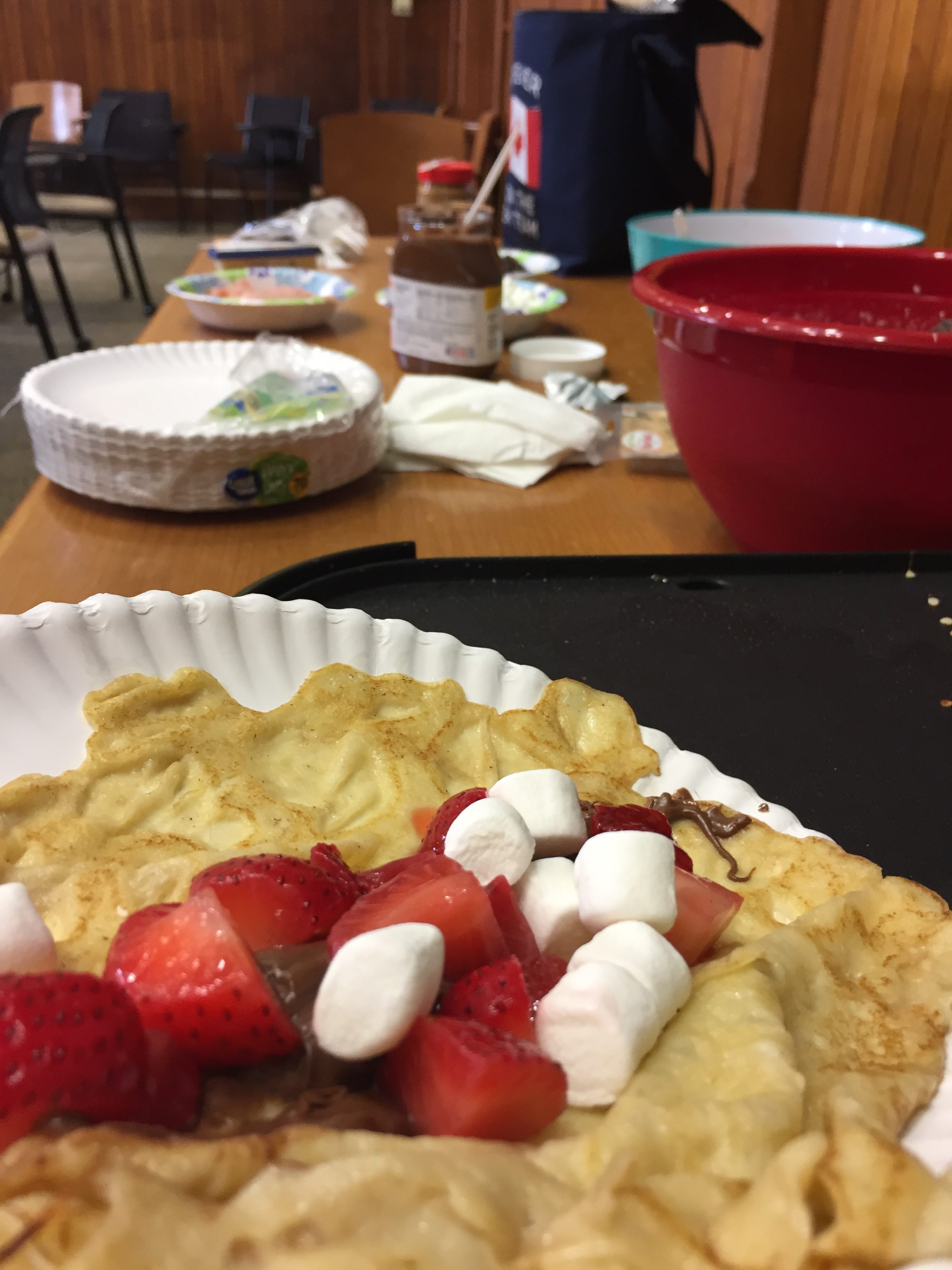 Crêpe Night with the French Club at Trinity College