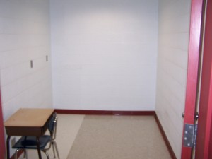 Typical "Scream Room" in Connecticut Public School 2012 Jordan Fenster