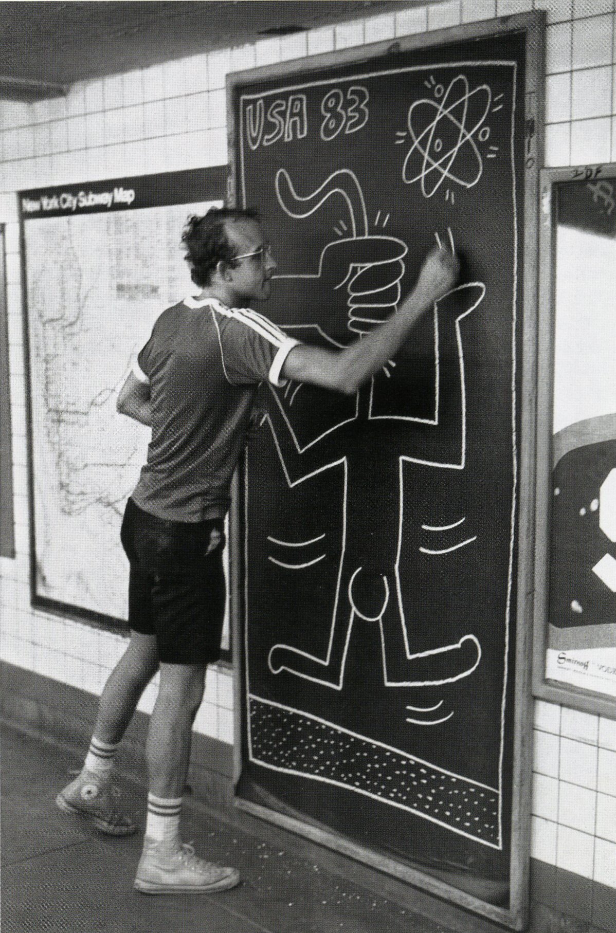 Keith Haring Subway Graf