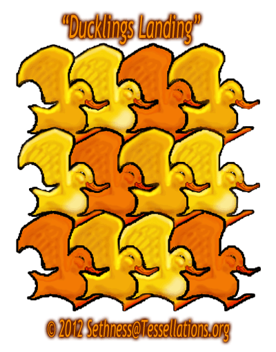 translation tessellation rectangle of flounder
