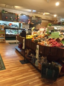 Interior of Nature's Temptations - Deli Station and Produce