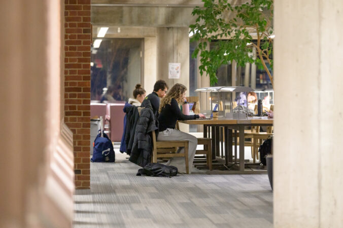 Students Studying