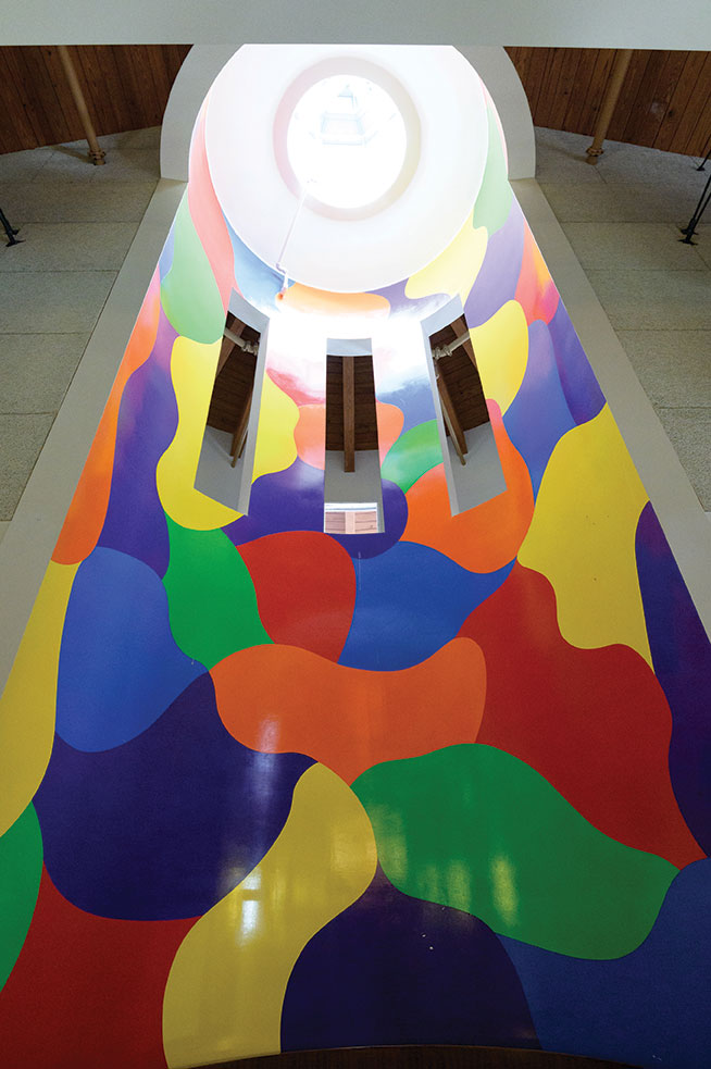 Sol LeWitt painting