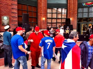 2013 WBC - Puerto Rican Fans Before the Championship Game in San Francisco, California